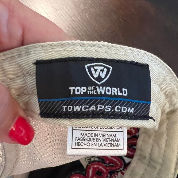 NEW Arkansas Razorbacks Hogs Mesh Snapback Corduroy‎ Hat - Picture 8 of 9